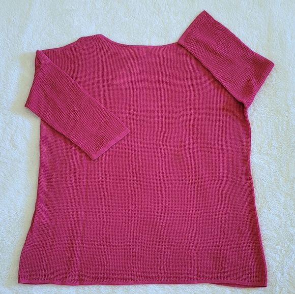 J•Jill Textured Open Shoulder Sweater - Picture 2 of 15